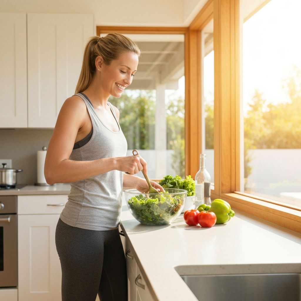 Healthy lifestyle habits and daily routines